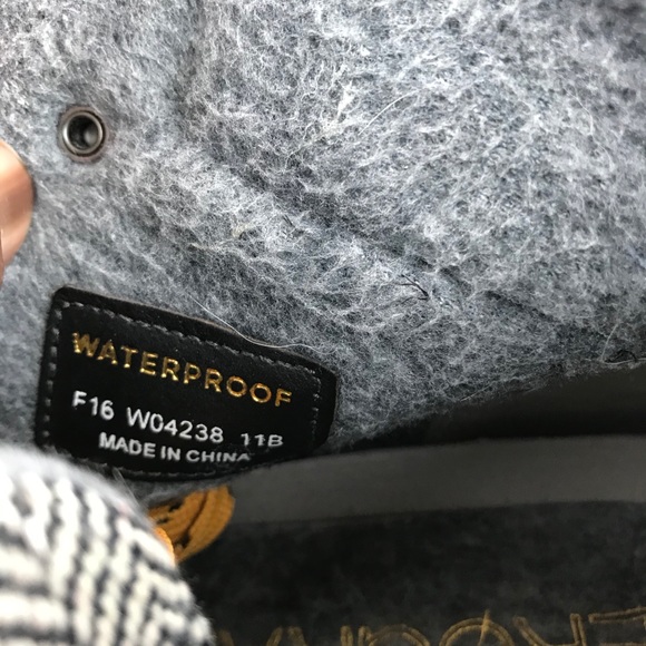 Cole Haan ZeroGrand Hiking Boot Black Leather 11B - Picture 10 of 10